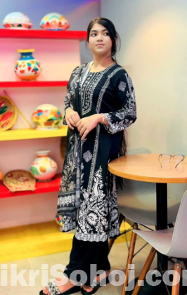 Digital Print Three Piece